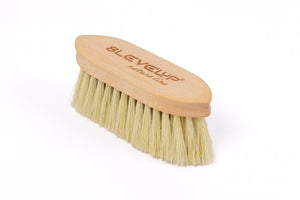 8LevelUp Wurzelbürste nature line - die natürliche Wurzelbürste für Sauberkeit und Glanz zur Fellpflege der Pferde