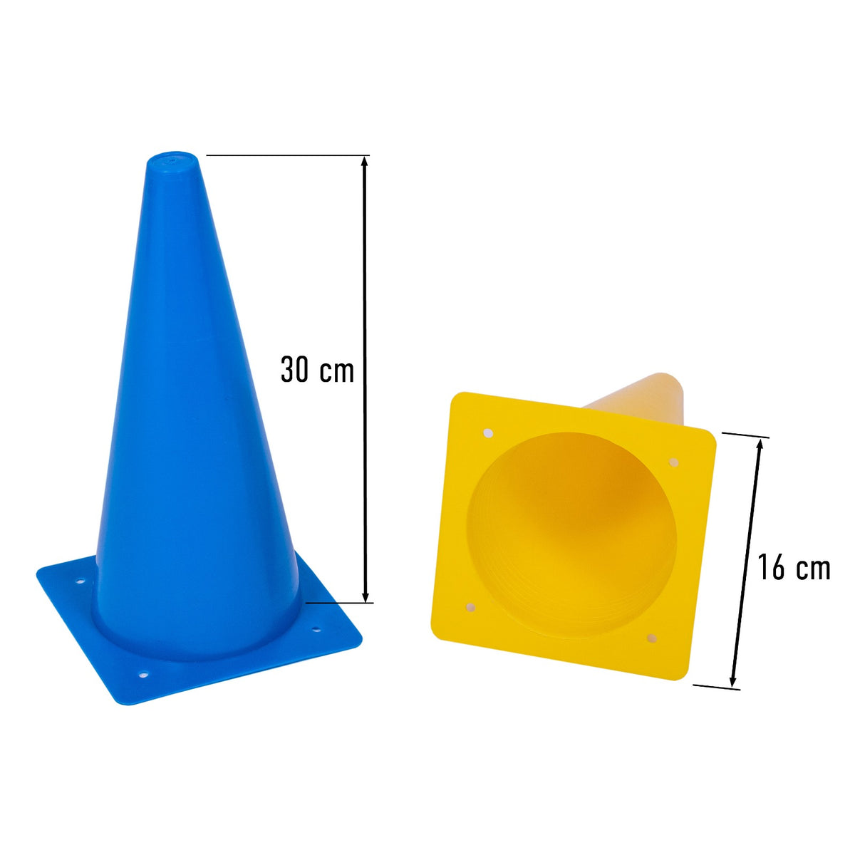 VirtuFit Pylonen Set – 12 Stück, 23 Cm Hoch, In  Produktbild-Vorschau 2