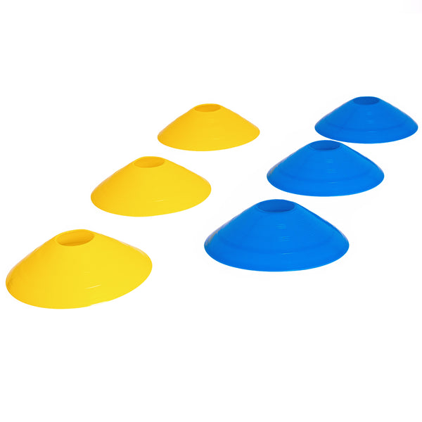 8LevelUp Trainingsdiscs 40er Set in den Farben Gelb und Blau