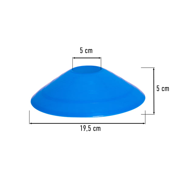 8LevelUp Trainingsdiscs 40er Set in den Farben Gelb und Blau